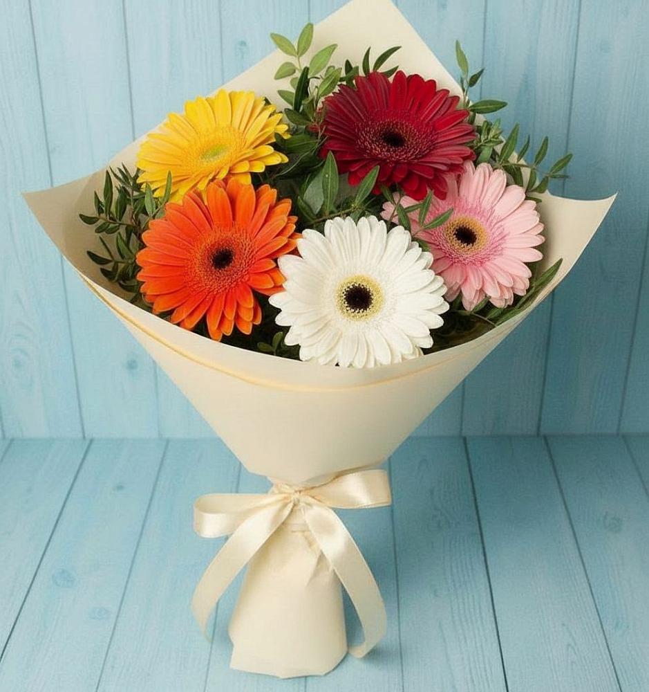 Букет цветов из: Герберы в Веселое Адлер