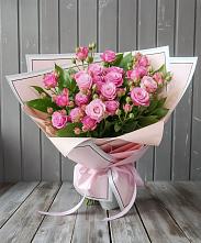 Букет Розовый кустик в Веселое Адлер