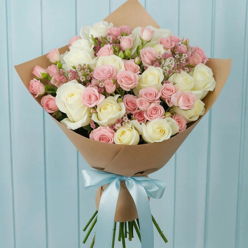 Букет цветов из: Розы в Веселое Адлер