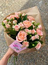Букет цветов из:  Розы #REPLACE_PRED# Веселое Адлер