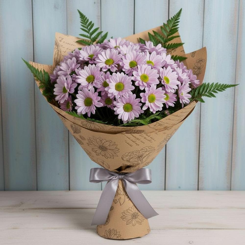 Букет цветов из: Хризантемы в Веселое Адлер