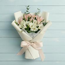 Букет цветов из:  Альстромерии в Веселое Адлер