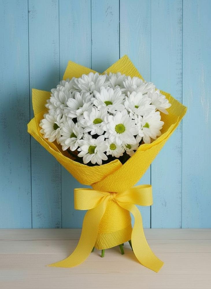 Букет цветов из: Хризантемы в Веселое Адлер