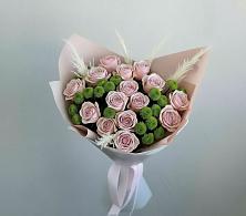 Букет цветов из:  Розы и Хризантемы в Веселое Адлер