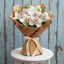 Букет цветов из:  Орхидеи и Розы в Веселое Адлер